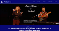 Desktop Screenshot of jclproduction.com