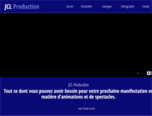 Tablet Screenshot of jclproduction.com